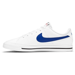 NIKE Court Legacy Sneaker Jungen 101 - white/game royal-black 38.5