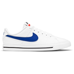 NIKE Court Legacy Sneaker Jungen 101 - white/game royal-black 38.5