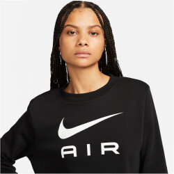 NIKE Air Fleece Rundhals Sweatshirt Damen 010 -...