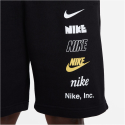 NIKE Club Fleece French Terry Shorts Herren 010 - black L