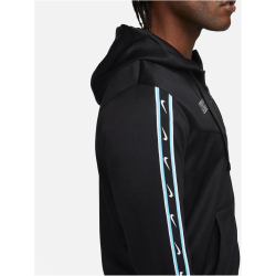 NIKE Sportswear Repeat Kapuzenjacke Herren 011 - black/black/baltic blue S