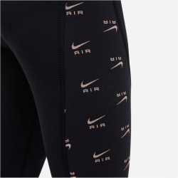 NIKE Air Essential Leggings M&auml;dchen 010 - black/black L (146-156 cm)