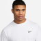 NIKE UV Hyverse Dri-FIT kurzarm Fitnessshirt Herren 100 - white/black M