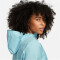 NIKE Essential Laufjacke Damen 442 - ocean bliss/reflective silv M