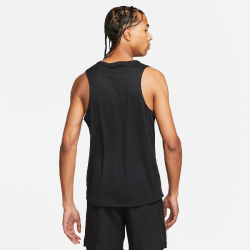 NIKE Miler Dri-FIT Lauf-Tanktop Herren 010 - black/reflective silv L