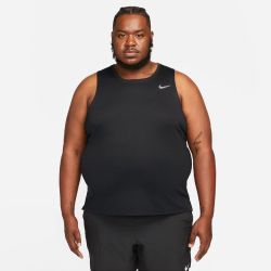 NIKE Miler Dri-FIT Lauf-Tanktop Herren 010 - black/reflective silv L