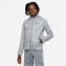 NIKE Therma-FIT Training Kapuzenjacke Jungen 091 - carbon heather/black/lt smoke grey S (128-137 cm)