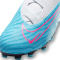 NIKE Jr. Phantom GX Academy MG Multi-Ground Fu&szlig;ballschuhe Kinder 446 - baltic blue/pink blast-white-laser blue 32
