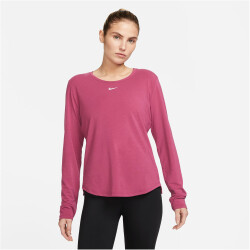 NIKE Dri-FIT UV One Luxe langarm Fitnessshirt Damen 653 -...