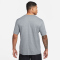NIKE UV Hyverse Dri-FIT kurzarm Fitnessshirt Herren 097 - smoke grey/htr/black M