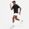 NIKE Dri-FIT Primary kurzarm Fitnessshirt Herren 010 - black/black S