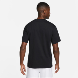 NIKE Dri-FIT Primary kurzarm Fitnessshirt Herren 010 - black/black XXL