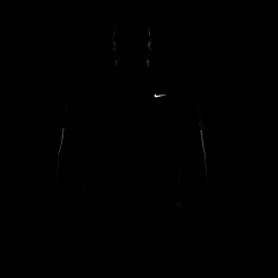 NIKE UV Miler Dri-FIT kurzarm Laufshirt Herren 010 - black/reflective silv L