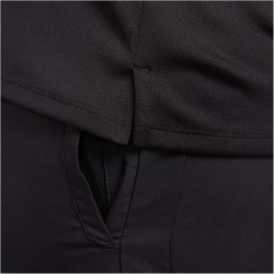 NIKE Dri-FIT UV Miler kurzarm Laufshirt Herren 010 - black/reflective silv S