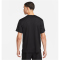 NIKE Dri-FIT UV Miler kurzarm Laufshirt Herren 010 - black/reflective silv S