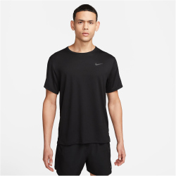 NIKE Dri-FIT UV Miler kurzarm Laufshirt Herren 010 -...
