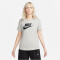 NIKE Sportswear Essentials Logo T-Shirt Damen 063 - dk grey heather L