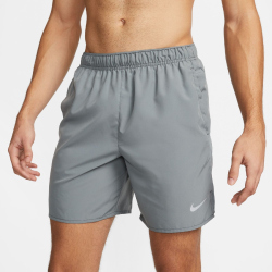 NIKE Challenger Dri-FIT 5" Laufshorts Herren 084 - smoke grey/smoke grey/reflective silv S