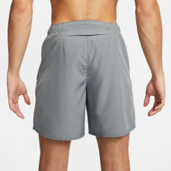 NIKE Challenger Dri-FIT 5" Laufshorts Herren 084 - smoke grey/smoke grey/reflective silv S