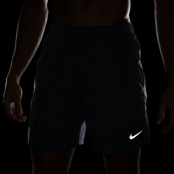 NIKE Challenger Dri-FIT 5" Laufshorts Herren 084 - smoke grey/smoke grey/reflective silv S