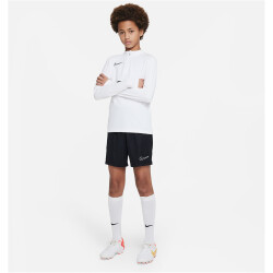 NIKE Academy 23 Dri-FIT Knit Fußballshorts Kinder 010 - black/black/white S (128-137 cm)