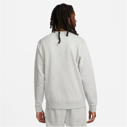 NIKE Club Fleece+ Brushed-Back Sweatshirt Herren 063 - dk grey heather L