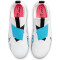 NIKE Jr. Air Zoom Mercurial Vapor 15 Academy MG Multi-Ground Fußballschuhe Kinder 146 - white/baltic blue-pink blast 29.5