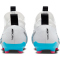 NIKE Jr. Zoom Mercurial Vapor 15 Academy MG Multi-Ground Fußballschuhe Kinder 146 - white/baltic blue-pink blast 33.5