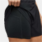 NIKE Dri-FIT One High-Waist 3" 2in1 Shorts Damen 010 - black/reflective silv XXL