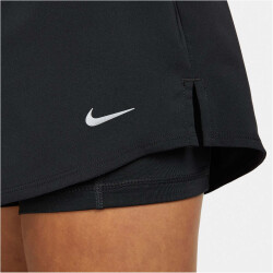 NIKE Dri-FIT One High-Waist 3" 2in1 Shorts Damen 010 - black/reflective silv XL