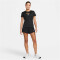 NIKE Dri-FIT One High-Waist 3" 2in1 Shorts Damen 010 - black/reflective silv XL