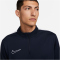 NIKE Dri-FIT Academy langarm Fußball Trainingsshirt Herren 451 - obsidian/white/white S