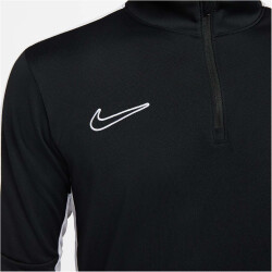 NIKE Academy 23 Dri-FIT langarm Fußball Trainingsshirt Herren 010 - black/white/white S