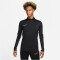NIKE Academy 23 Dri-FIT langarm Fußball Trainingsshirt Herren 010 - black/white/white S
