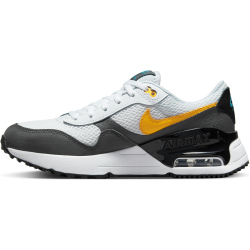 NIKE Air Max SYSTM Sneaker Kinder 104 - white/laser orange-iron grey 38