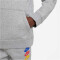 NIKE Sportswear Fleece-Hoodie Jungen 063 - dk grey heather L (147-158 cm)