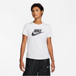 NIKE Sportswear Essentials Logo T-Shirt Damen 100 -...