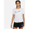 NIKE Dri-FIT One kurzarm Laufshirt Damen 100 - white M