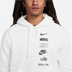 NIKE Club Fleece-Hoodie Herren 030 - phantom S