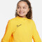 NIKE Academy 23 Dri-FIT langarm Fußball Trainingsshirt Kinder 719 - tour yellow/university gold/black S (128-137 cm)