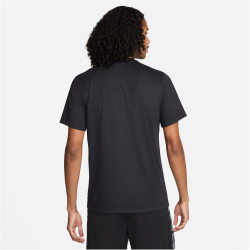 NIKE Dri-FIT Legend Fitness T-Shirt Herren 010 - black/matte silver XS