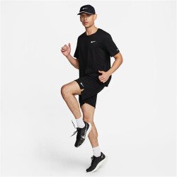 NIKE Dri-FIT Totality 7" Unlined Knit Shorts Herren 010 - black/black/iron grey/white S