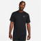 NIKE Dri-FIT UV Hyverse kurzarm Fitnessshirt Herren 010 - black/white S