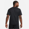 NIKE UV Hyverse Dri-FIT kurzarm Fitnessshirt Herren 010 - black/white S
