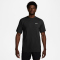 NIKE UV Hyverse Dri-FIT kurzarm Fitnessshirt Herren 010 - black/white XXL