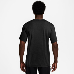 NIKE UV Hyverse Dri-FIT kurzarm Fitnessshirt Herren 010 - black/white M