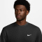 NIKE UV Hyverse Dri-FIT kurzarm Fitnessshirt Herren 010 - black/white M