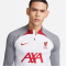 NIKE FC Liverpool Strike Dri-FIT langarm Fußball Trainingsshirt Herren 101 - white/smoke grey/tough red S