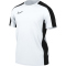 NIKE Academy 23 Dri-FIT kurzarm Fu&szlig;ball Trainingsshirt Herren 100 - white/black/black L