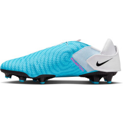 NIKE Phantom GT2 Academy FlyEase MG Easy On/Off Multi-Ground Fußballschuhe 446 - baltic blue/hot punch-white-laser blue 43